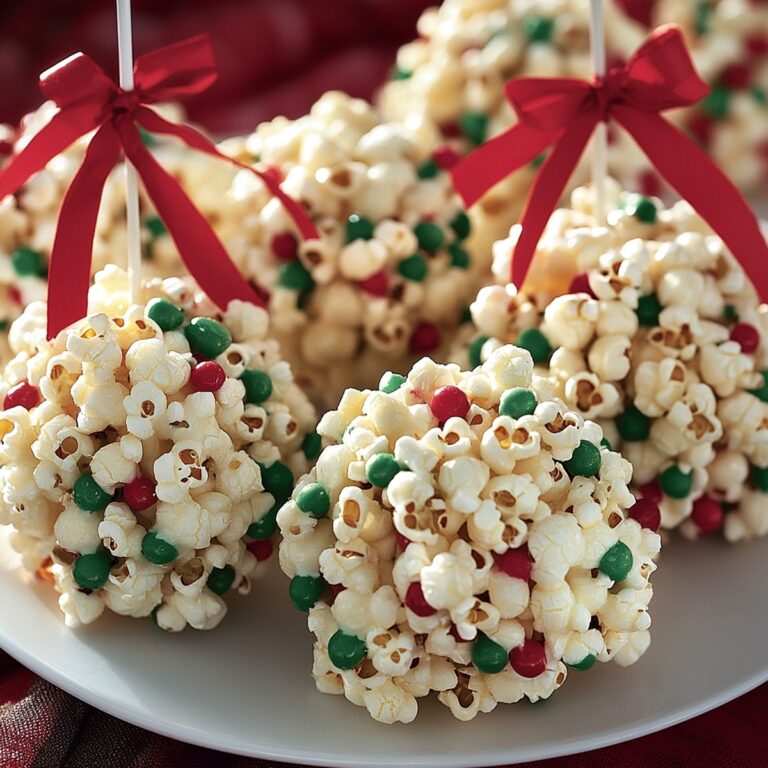 Christmas Popcorn Balls Recipe