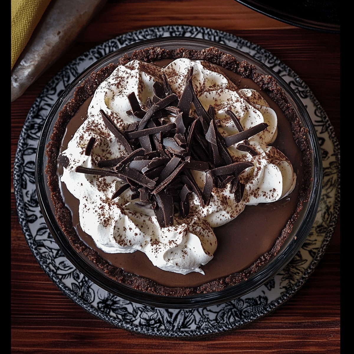 Dreamy Mocha Cream Pie Recipe