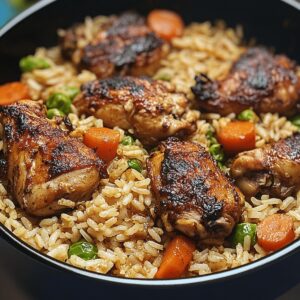 Spicy Caribbean Jerk Chicken And Rice Recipe