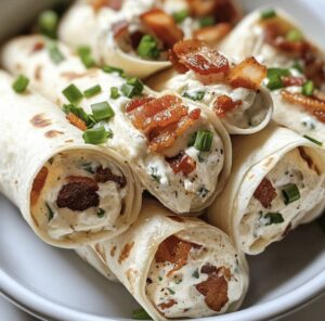 Chicken Bacon Ranch Roll-Ups Recipe