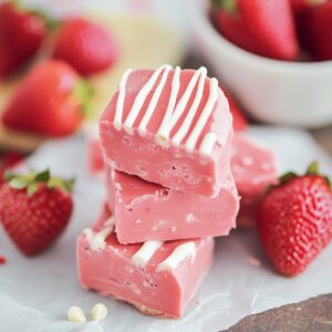 Heavenly Strawberry Fudge Bites Recipe