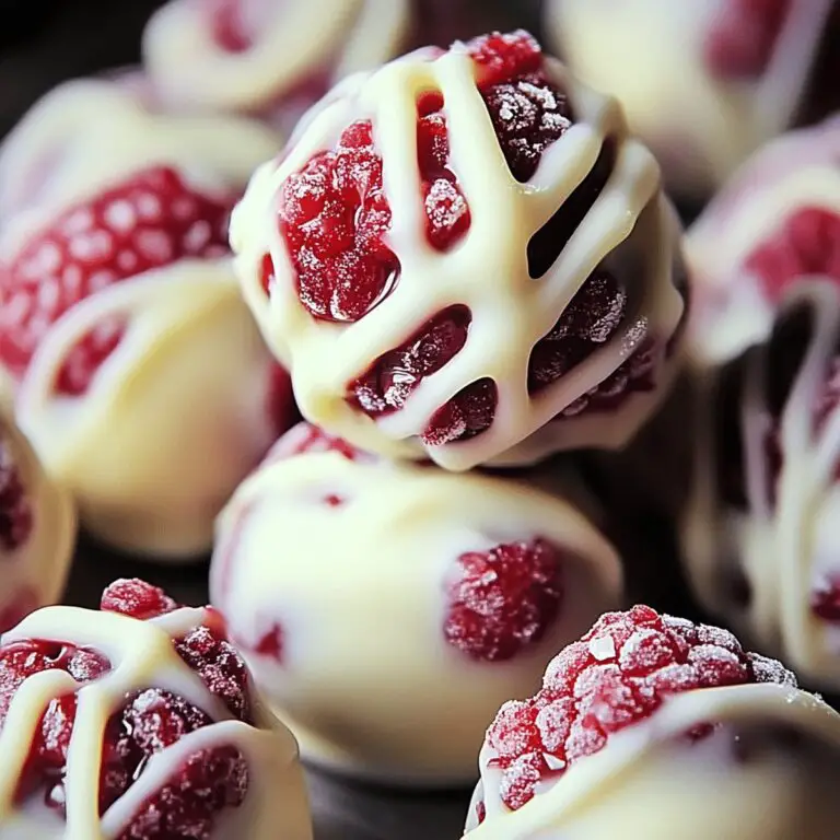 White Chocolate Raspberry Cheesecake Balls Recipe