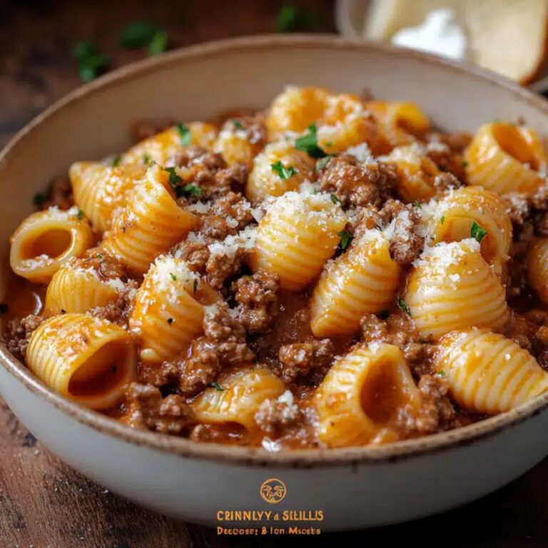 Creamy Beef And Shells Recipe