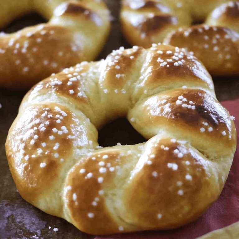 Golden Soft Pretzels Recipe