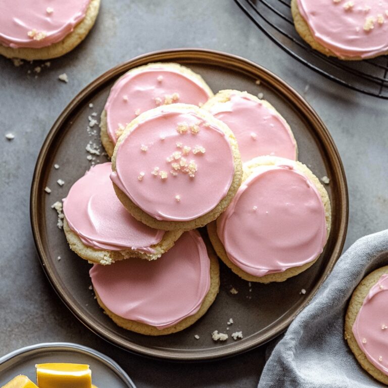 Crumbl Pink Chilled Sugar Cookie Copycat Recipe