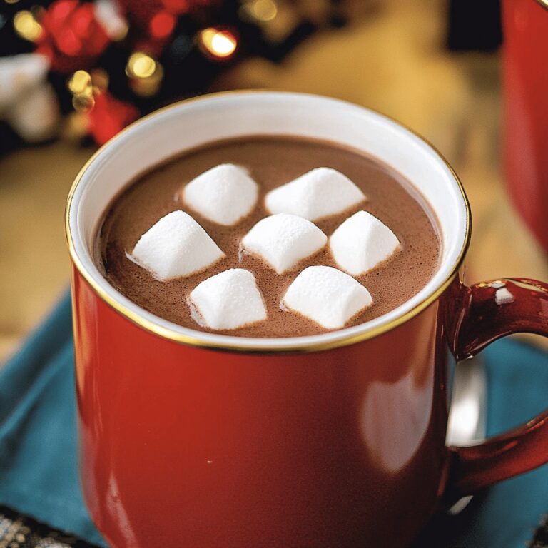 Slow Cooker Hot Chocolate Recipe