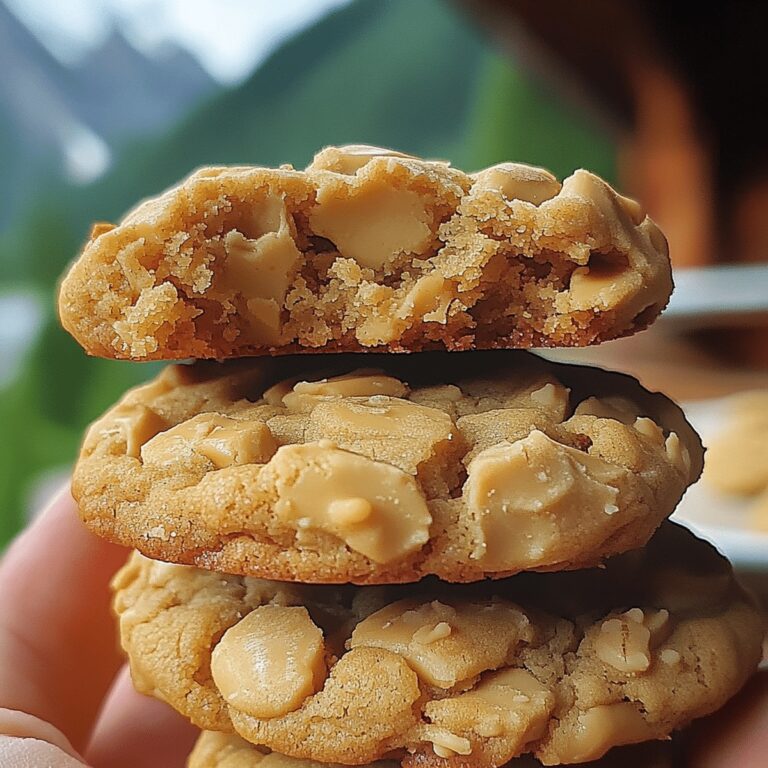 Gourmet Thick Peanut Butter Cookies Recipe