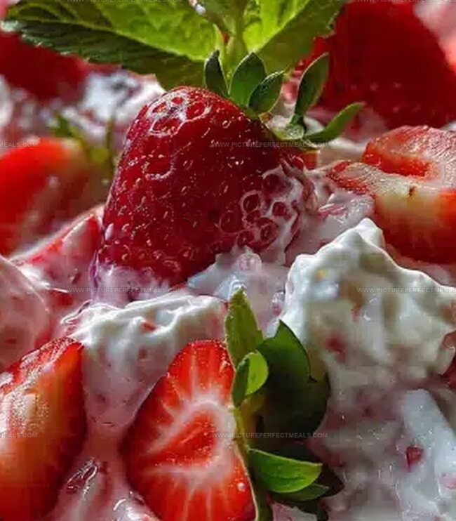 Steps to Prepare a Light and Fruity Strawberry Fluff Salad