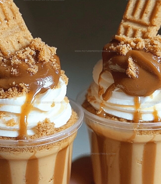 How to Whip Up Mini Cookie Butter Shooter Cups