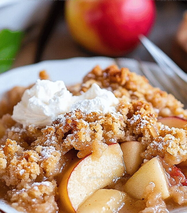 How to Layer and Bake Apple Crumble Easily