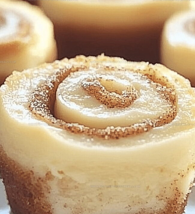 How to Make Mini Cheesecakes With Cinnamon Roll Flavor