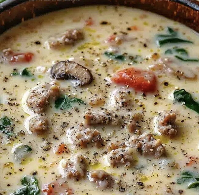 Cook Parmesan Italian Sausage Soup Like This