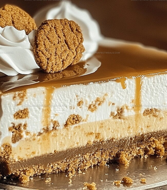 How to Prepare Biscoff Caramel Cookie Butter Cheesecake at Home