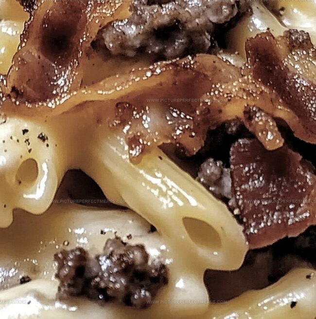 How to Cook Bacon Cheeseburger Alfredo Pasta at Home