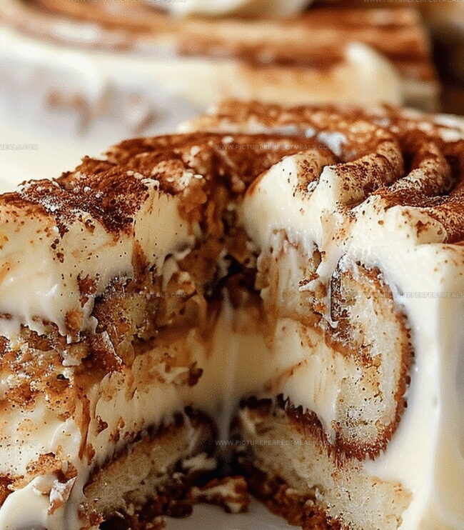 How to Recreate Cinnamon Roll Cake from Scratch