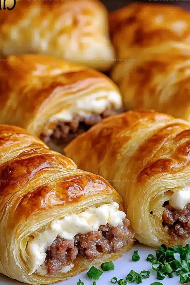 Sausage Cream Cheese Crescents That Melt in Your Mouth