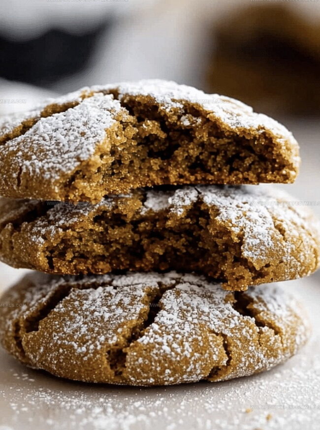 Why Gingerbread Crinkle Cookies Are Holiday Favorites