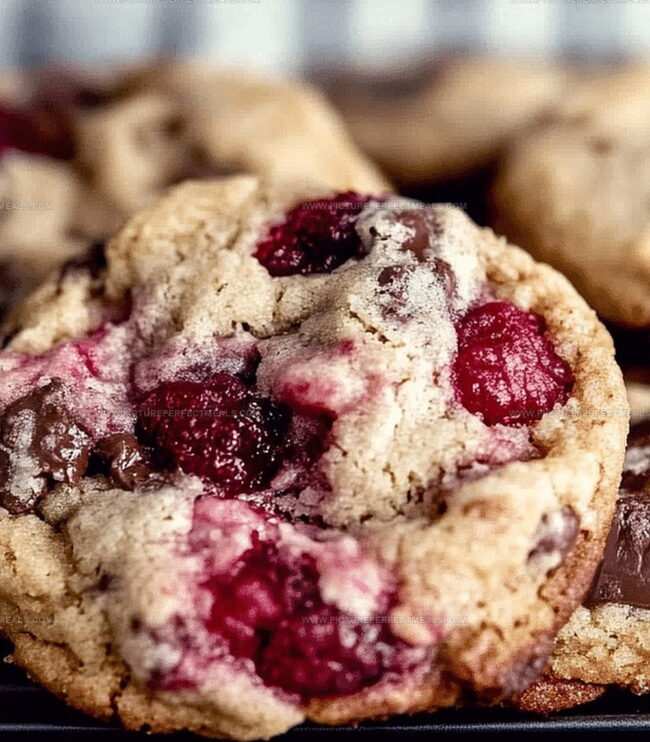 How to Bake Raspberry Chocolate Cookies Just Right