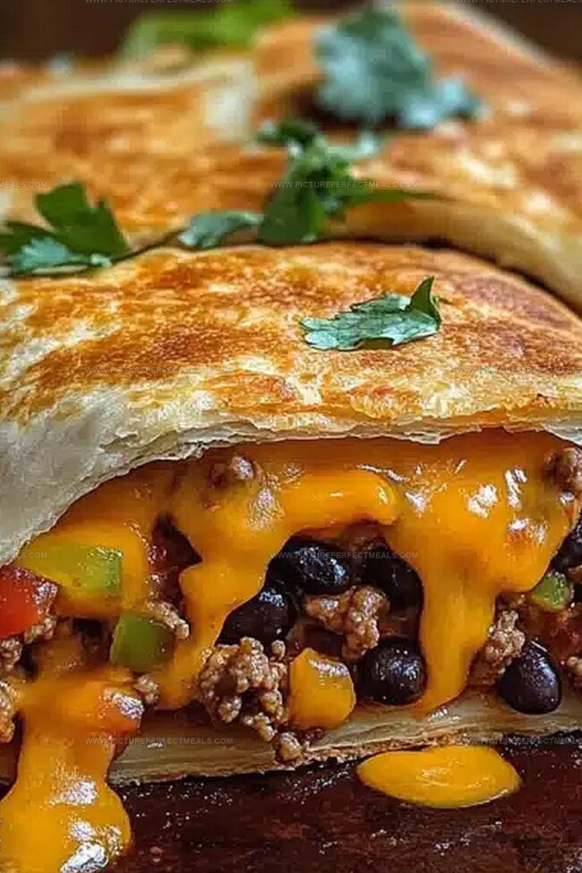 Loaded Taco-Stuffed Cheesy Pockets That Hit the Spot
