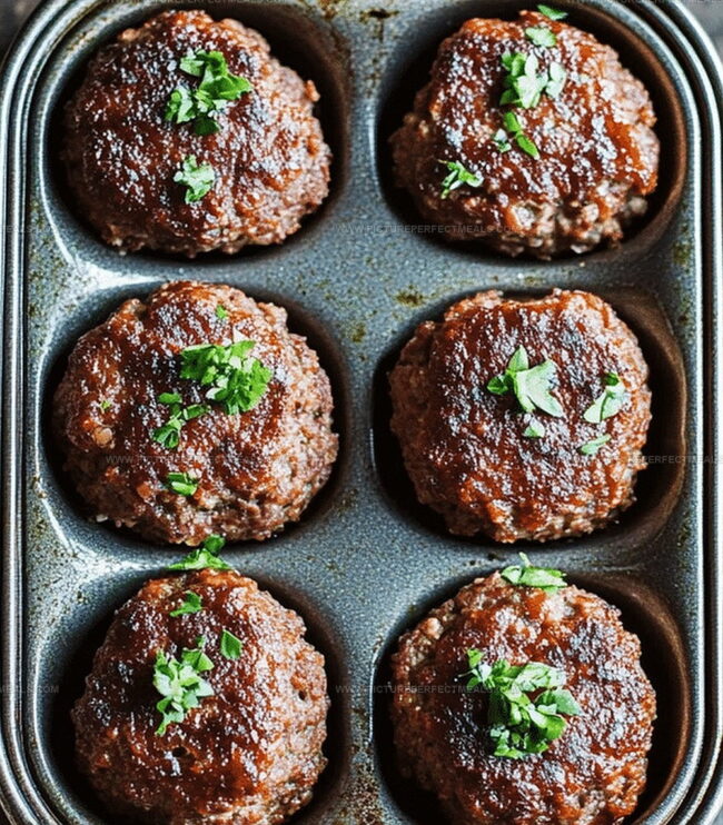 Steps to Make Juicy Mini Meatloaf