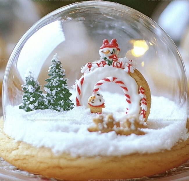 How to Shape and Bake Snow Globe Cookies
