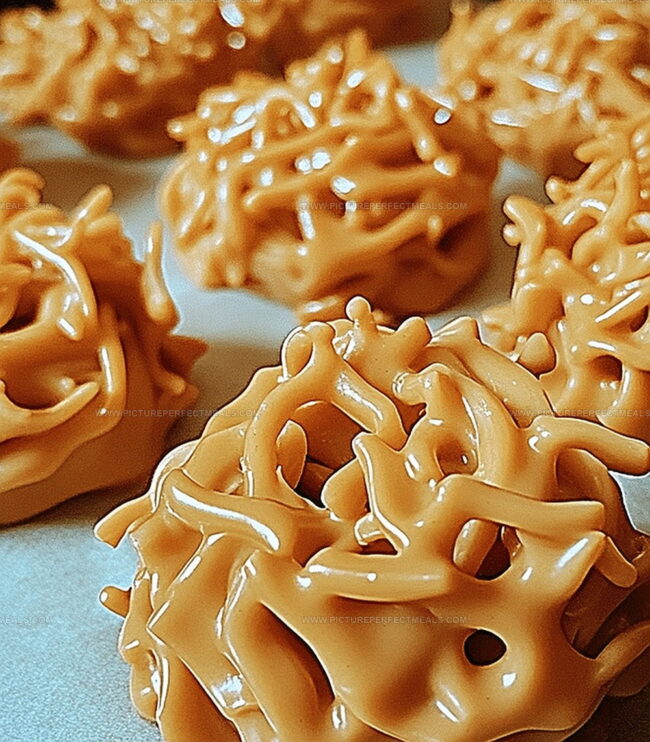 How to Assemble Crunchy Noodles with Butterscotch and PB