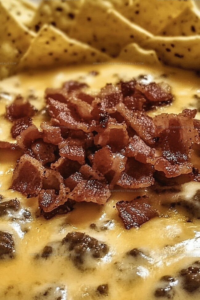 What Makes Sizzling Bacon Cheeseburger Queso Dip So Popular