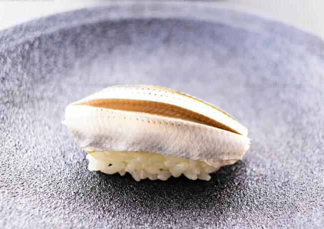 Gizzard Shad Nigiri Sushi (Kohada Nigiri Sushi)