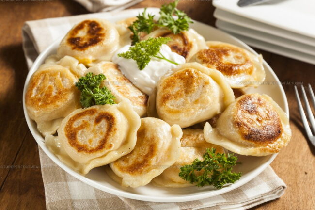 How Do Local Dairy and Fruit Preserves Enhance Central European Dough-Based Dishes?